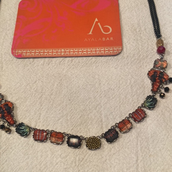 AYALABAR Jewelry - AYALABAR One of a Kind mosaic and beaded necklace🌺